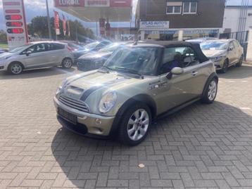 Mini Cooper S Cabrio SideWalk! Airco Leer Cruise PDC ALU!  beschikbaar voor biedingen