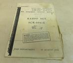 Technical Manual TM 11-230C Radio Set SCR-694-C (kopie), Enlèvement ou Envoi