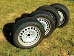 4 jantes Golf 7 avec des pneus hiver 205/55-16, Ophalen, Gebruikt, 16 inch, Banden en Velgen