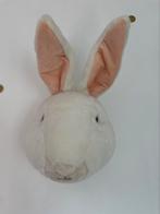Wild & Soft - Trophy konijn wit Alice - Dierenkop, Kinderen en Baby's, Kinderkamer | Inrichting en Decoratie, Ophalen of Verzenden