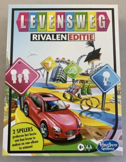 Levensweg Rivalen Bordspel Spel Gezelschapsspel Compleet, Hobby en Vrije tijd, Gezelschapsspellen | Bordspellen, Zo goed als nieuw