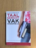 Handboek Taalgericht Vakonderwijs, Ophalen of Verzenden, Gelezen, Theun Meestringa; Maaike Hajer