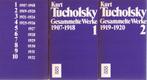 Kurt Tucholsky. Gesammmelte Werke 1907-1932 - 10 volumes, Europe autre, Utilisé, Enlèvement ou Envoi, Kurt Tucholsky