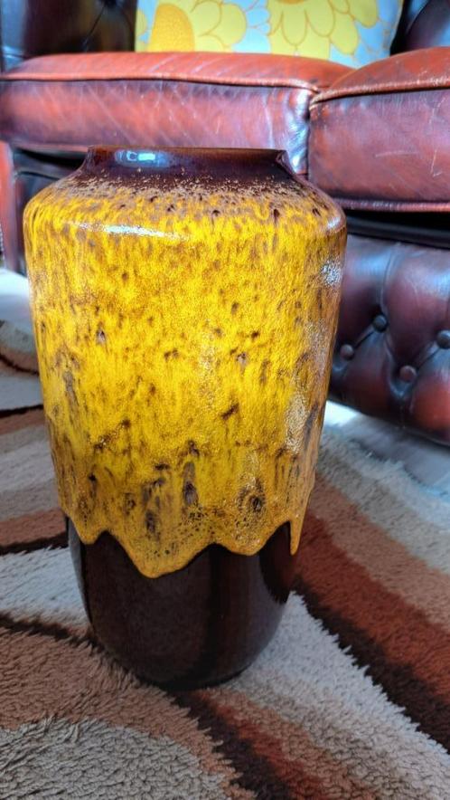 Fatlava vloervaas Scheurich 517-38, Antiek en Kunst, Antiek | Keramiek en Aardewerk, Ophalen of Verzenden