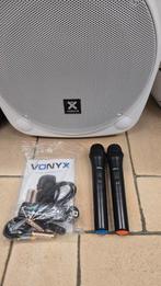 Ensemble de 2 enceintes Vonyx Verve Series Sparkling W, Enlèvement, Neuf, 120 watts ou plus