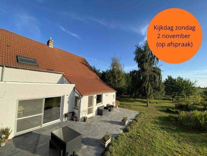 Huis in landelijke omgeving, Immo, Huizen en Appartementen te koop, Provincie West-Vlaanderen, 1500 m² of meer, Vrijstaande woning