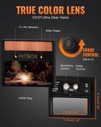 Masque de soudeur automatique | LIVRAISON GRATUITE, Neuf, -, -, HITBOX