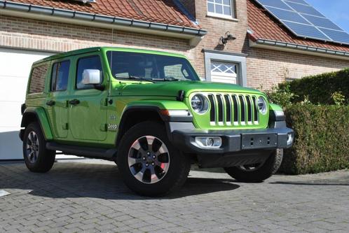 JEEP WRANGLER JL UNLIMITED OVERLAND skyTouch Top, Auto's, Jeep, Bedrijf, Te koop, Wrangler, 4x4, ABS, Adaptieve lichten, Airbags