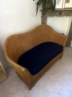 Rotan sofa, Huis en Inrichting, Zetels | Zetels, Ophalen, Minder dan 75 cm, Rechte bank, Minder dan 150 cm