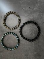 Nieuwe zwart, zilver en wit/zwarte armband, Handtassen en Accessoires, Armbanden, Nieuw, Ophalen of Verzenden, Zilver, Zilver