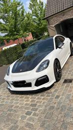 Zeldzame Porsche Panamera Turbo TechArt 640 PK 900 NM, Auto's, Automaat, Wit, Leder, Berline