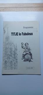 ENGHIEN-Titje le Fabuleux (Théatre, Bière, Brasseurs), Ophalen of Verzenden, Zo goed als nieuw