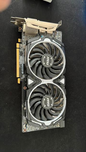 MSI Radeon RX 580 Armor 8G OC beschikbaar voor biedingen