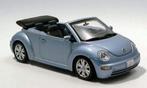 1:43 Autoart VW New Beetle Kever Cabrio Speedblue, Hobby en Vrije tijd, Modelauto's | 1:43, Ophalen of Verzenden, Zo goed als nieuw