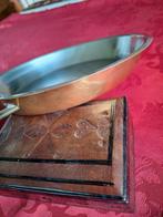 Poêle de 24 cm en cuivre avec intérieur en acier inoxydable, Enlèvement, Cuivre