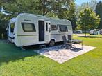 Detleffs Nomad 530 DR met queensbed van 2023, Caravans en Kamperen, Caravans, Vast bed, Rondzit, Particulier, Dethleffs