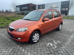 Mazda 2 1.4 benzine 2003 126521 km Airco gekeurd vvkp!, Zwart, Bedrijf, 5 deurs, Zilver of Grijs