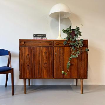 Vintage dressoir, compact, rosewood (4 stuks) beschikbaar voor biedingen