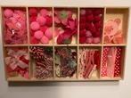 Creative Mix box Decoratie box knutsel doosje roze fuchsia, Ophalen of Verzenden, Nieuw, Materiaal