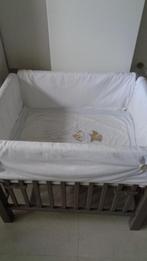 Babypark Quax verstelbaar in hoogte + parkbekleding + matras, Enlèvement, Comme neuf, Rectangulaire, Tapis de parc