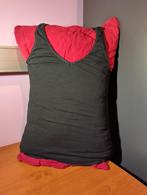 Top noir M, Enlèvement, Porté, Noir, Sans manches