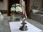 ancien chandelier quinquet pour bougie avec globe en verre, Antiquités & Art, Cuivre ou Bronze, Enlèvement ou Envoi