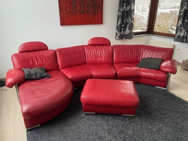 Design salon met chaise longue - Zwitsers merk Artenova, Huis en Inrichting, Zetels | Zetels en Chaises Longues, Zo goed als nieuw