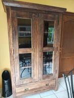 Buffet vitré et dressoir en bois, Maison & Meubles, Enlèvement, Avec tiroir(s)