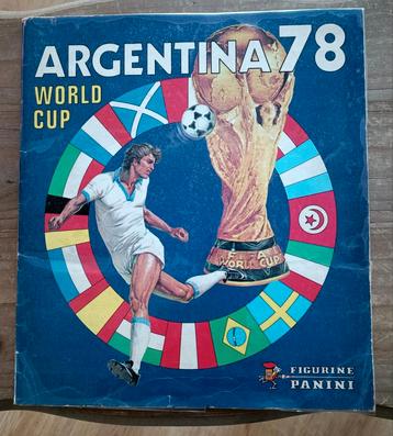 Panini album complet argentina 78 wm 1978