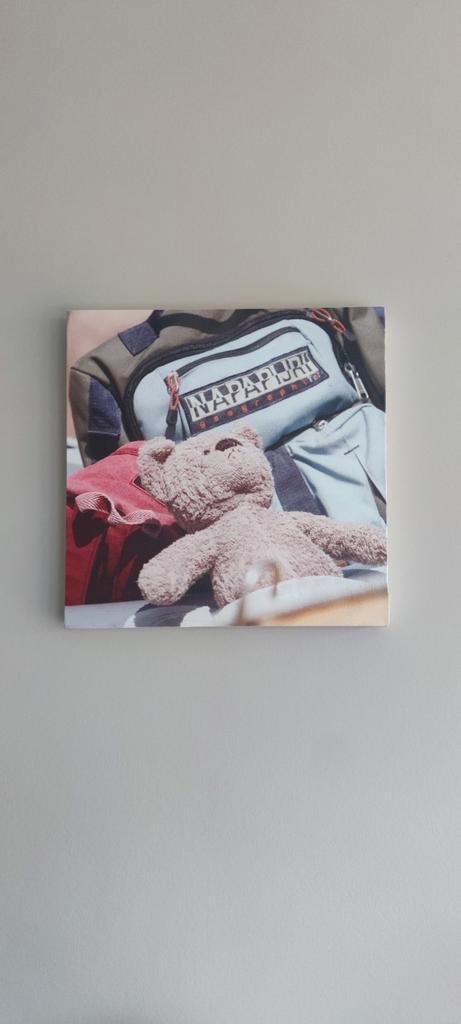 COLLECTOR'S ITEM Naparijri print op doek 40x40, Huis en Inrichting, Woonaccessoires | Wanddecoraties, Zo goed als nieuw, Ophalen of Verzenden