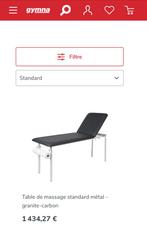 Table de massage Gymna pro neuve, Sports & Fitness, Produits de santé, Wellness & Bien-être, Enlèvement, Comme neuf