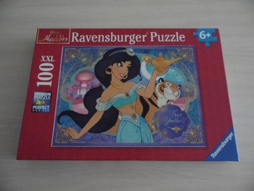 DISNEY XXL DISNEY ALADDIN JASMINE LEGPUZZEL VAN 100 STUKJES, Kinderen en Baby's, Speelgoed | Kinderpuzzels, Zo goed als nieuw