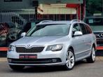 Skoda Superb 1.6 CR TDi / BREAK / CUIR / XENON / NAVI / FULL, Auto's, Euro 5, 105 pk, Gebruikt, Zwart
