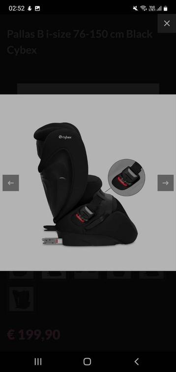 Autostoel Cybex Pallas B I-size nieuw in doos, Enfants & Bébés, Enlèvement ou Envoi