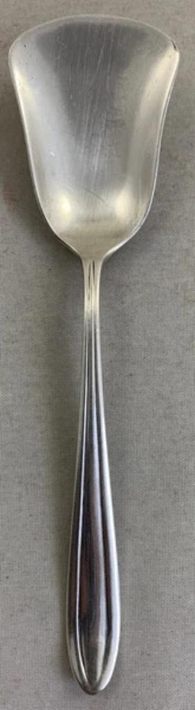 Keltum P3 Chantal Verzilverde Suikerlepel Suikerschep 12cm, Huis en Inrichting, Keuken | Bestek, Zo goed als nieuw, Verzenden