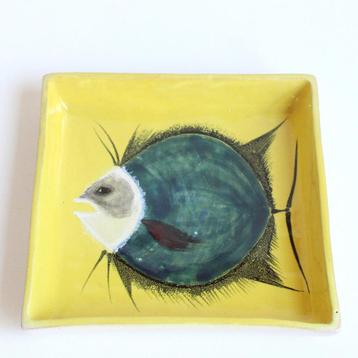 Decoratieve visschaal - Dour - Roger Somville beschikbaar voor biedingen