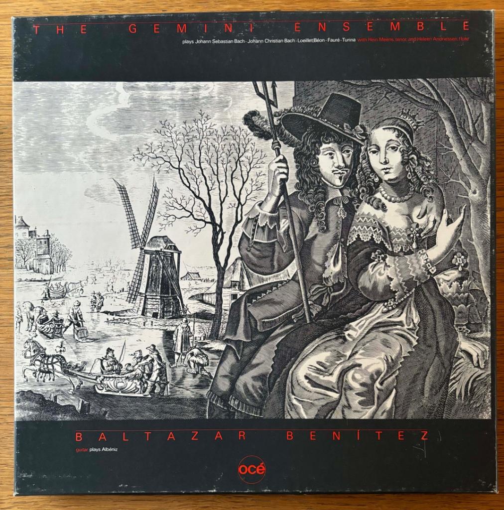 LP-box "The Gemini ensemble" by Océ, Cd's en Dvd's, Vinyl | Klassiek, Zo goed als nieuw, Overige typen, 12 inch, Ophalen of Verzenden