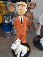 Kuifje en Bobby decoratie beeld 80 cm, Verzamelen, Beelden en Beeldjes, Ophalen