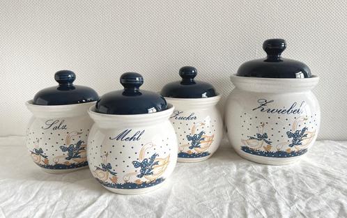 Pot de conservation décoré d'oies, Antiek en Kunst, Antiek | Keramiek en Aardewerk, Ophalen of Verzenden