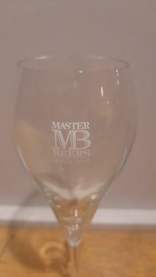 Bierglas MB Beers -Master Beers  (Palm), Collections, Marques de bière, Comme neuf, Verre ou Verres, Palm, Enlèvement ou Envoi