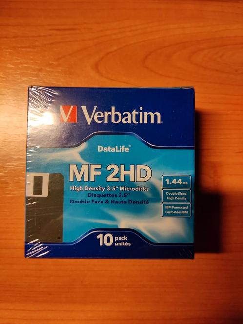 Verbatim MF2-HD DataLife 10pièces, Informatique & Logiciels, Disques enregistrables, Neuf, Autres types, Réinscriptible, Double face
