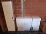 badkamer kast, Huis en Inrichting, Ophalen, (Half)hoge kast, Minder dan 50 cm, Gebruikt