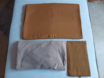 1 pers dekbedovertrek + hoeslaken in jersey beschikbaar voor biedingen