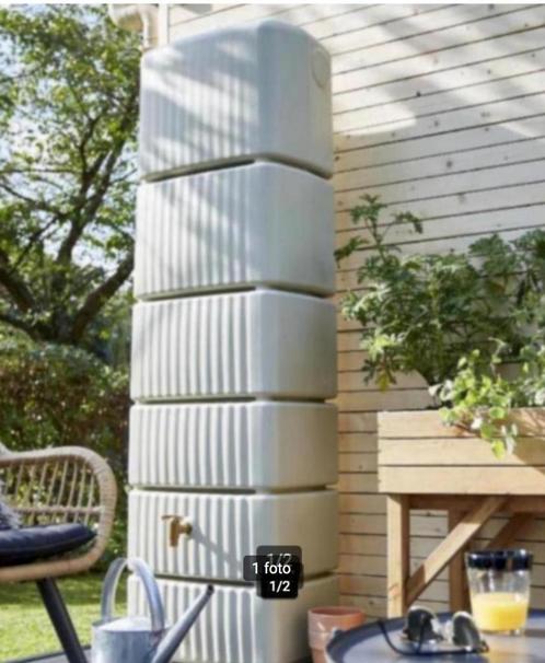 regenput/ regenton regenton 300L beige SLIM, Tuin en Terras, Regentonnen, Ophalen