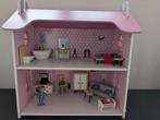 Houten poppenhuis, Ophalen, Zo goed als nieuw, Poppenhuis