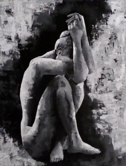 Schilderij, Antiek en Kunst, Kunst | Schilderijen | Modern, Ophalen