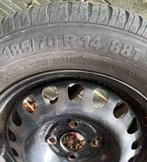 Jantes tôle 14 pouces avec pneus, Auto-onderdelen, Banden en Velgen, Velg(en), Gebruikt, Personenwagen, 185 mm