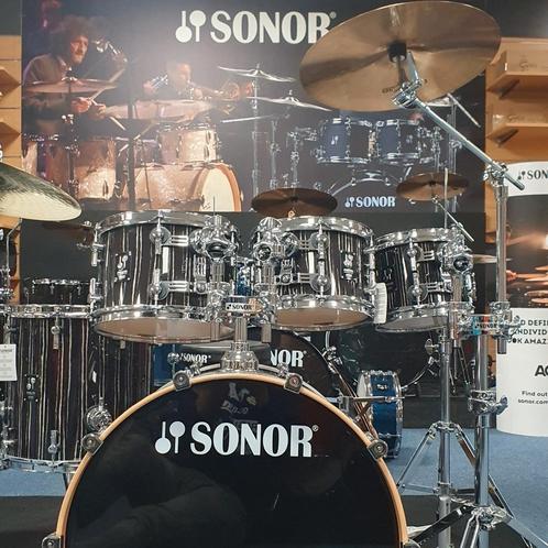 Sonor Prolite maple: ebony stripe, Muziek en Instrumenten, Drumstellen en Slagwerk, Nieuw, Sonor, Ophalen of Verzenden