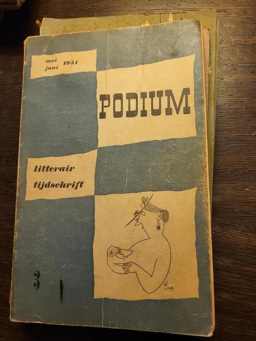 Podium litterair tijdschrift 1951-1957, Boeken, Literatuur, Ophalen of Verzenden