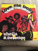 7" Sheila & Black Devotion, Love me baby, Ophalen of Verzenden, Gebruikt, Disco